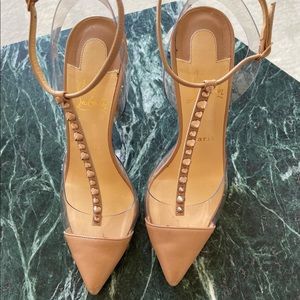 Christian Louboutin Nosy Spikes 100 Nappa/PVC